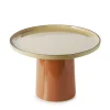 Présentoir à pâtisserie porcelaine culinaire muscade Ø 30 cm 20 cm  Caractère - REVOL