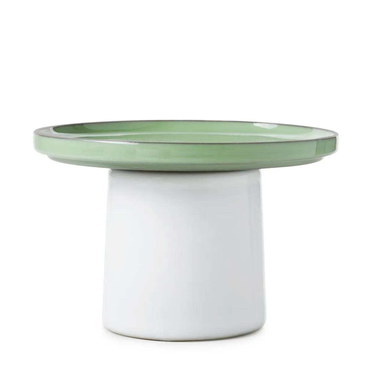 Présentoir à pâtisserie porcelaine culinaire menthe Ø 15 cm 9,5 cm Caractère - REVOL Outlet