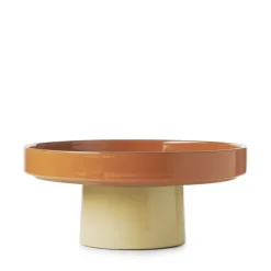 REVOL Présentoir à pâtisserie porcelaine culinaire cannelle Ø 23 cm 10 cm Caractère Hot
