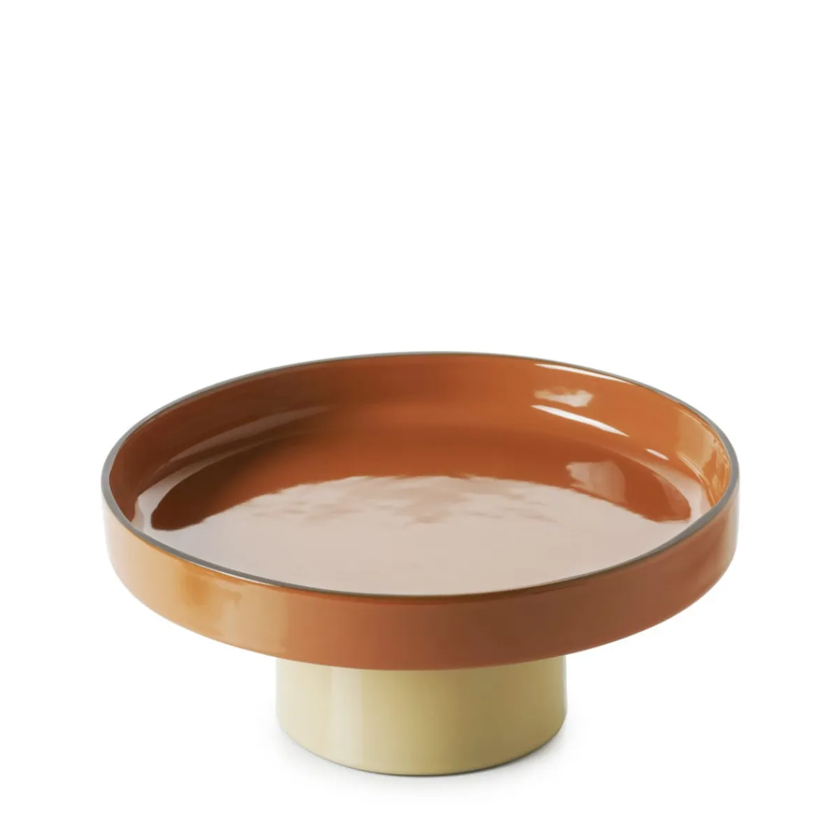 REVOL Présentoir à pâtisserie porcelaine culinaire cannelle Ø 23 cm 10 cm Caractère Hot