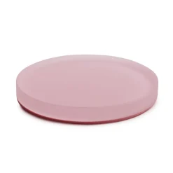 Présentoir à pâtisserie rond rose résine Nacryl® Ø 8 cm Mealplak - REVOL