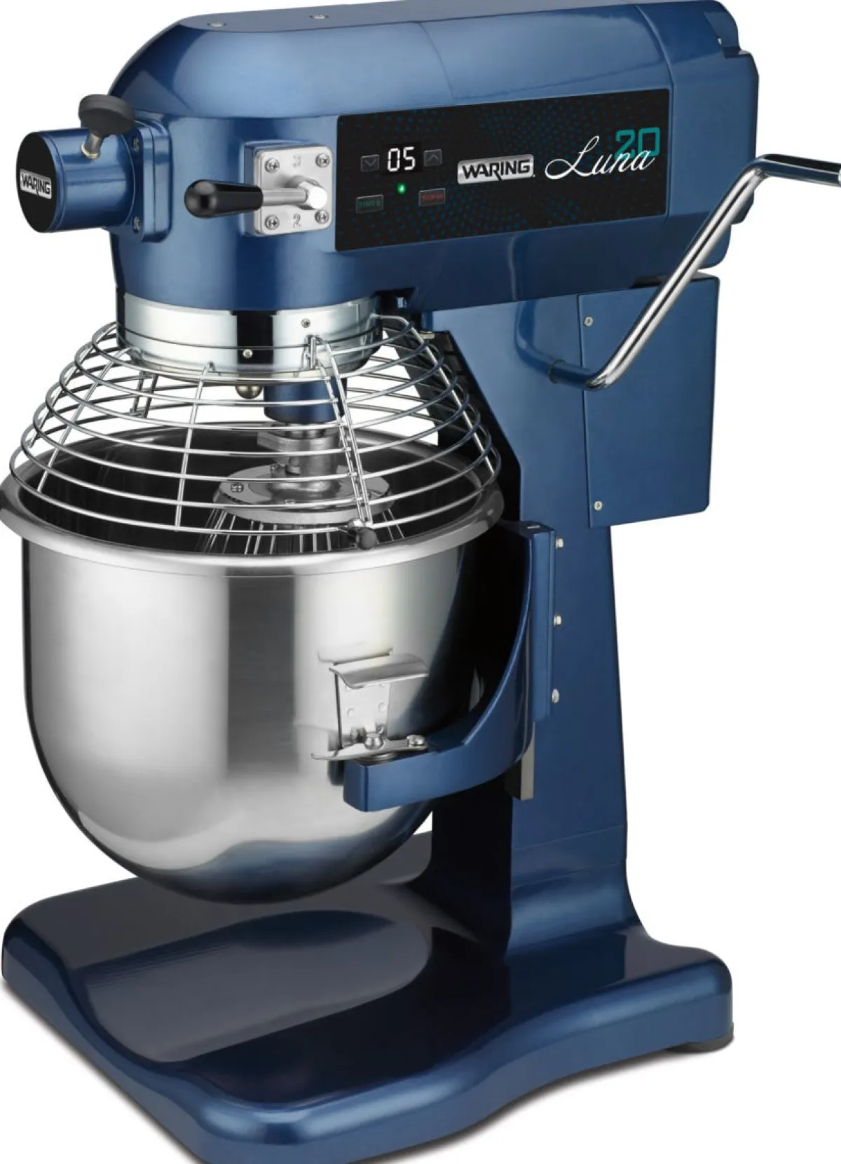Pétrin mélangeur bleu 19 L 1100 W 230v Luna - WARING Hot