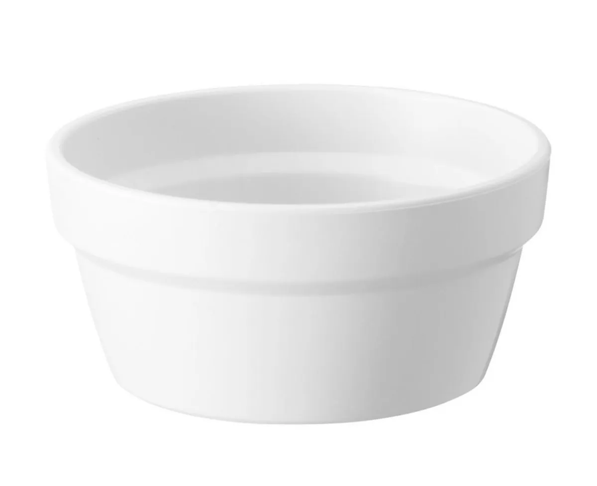Ramequin blanc fibre végétale Ø 8,7 cm Liliroc - SAINT ROMAIN Outlet