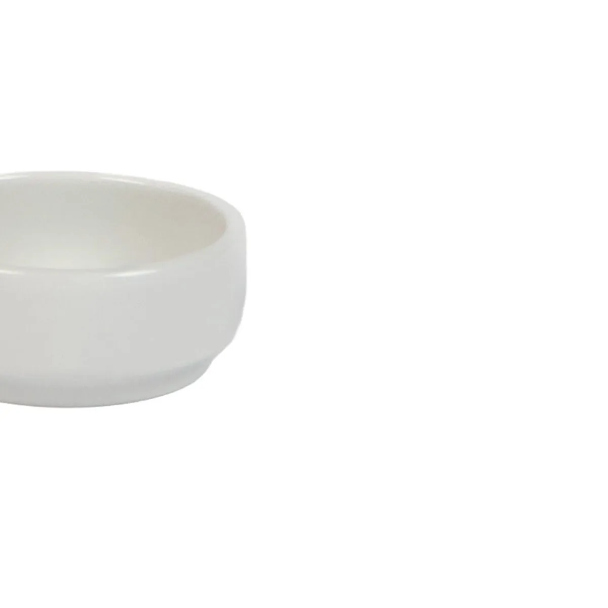 Ramequin lisse rond blanc porcelaine Ø 6,5 cm Presto - ACCOLADE New