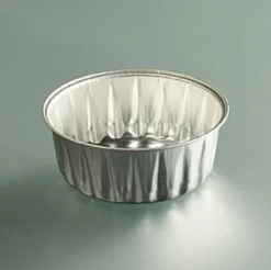 Aucune Ramequin rond gris aluminium Ø 10,7 cm 25,1 cl (100 pièces) Hot