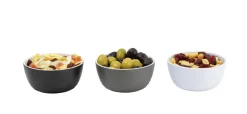 Ramequin rond gris mélamine Ø 8,8 cm Wave - PLATEX Outlet