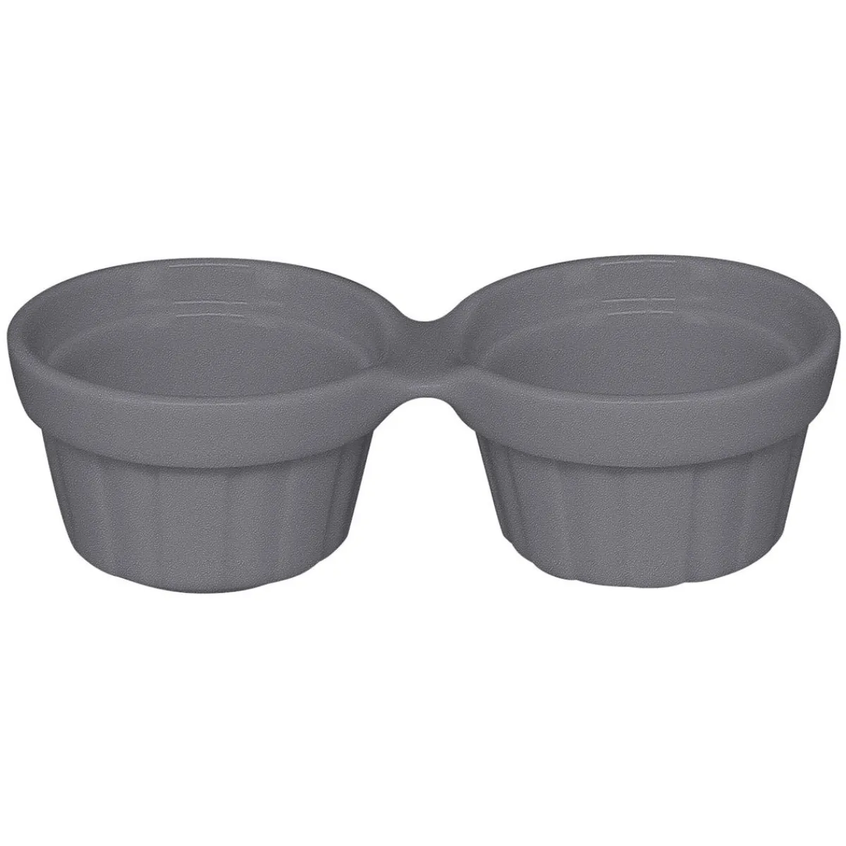 Ramequin rond gris porcelaine vitrifiée 13x6 cm Chefs Fusion - RAK Best