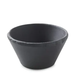 Ramequin rond noir porcelaine culinaire Ø 6,5 cm Basalt - REVOL Online