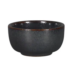 Ramequin rond noir porcelaine vitrifiée Ø 8 cm stone Ease - RAK Best