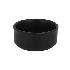 Ramequin rond noir porcelaine vitrifiée Ø 8 cm Neo Fusion - RAK Online