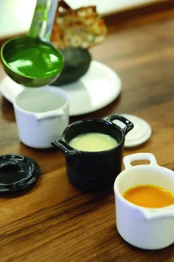 Ramequin rond noir porcelaine culinaire Ø 9,4 cm Belle Cuisine - REVOL Best