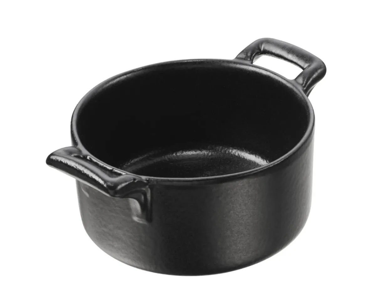 REVOL Ramequin rond noir porcelaine culinaire Ø 7,2 cm Belle Cuisine Best
