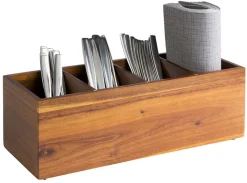 Range couverts acacia 36x14x12,5 cm Woody - APS Clearance