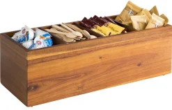 Range couverts acacia 36x14x12,5 cm Woody - APS Clearance