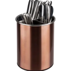 Range couverts inox cuivre Ø 13 cm 16,5 cm - APS New
