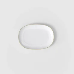 VILLEROY & BOCH Ravier blanc porcelaine bone china 20,5 cm Chateau Septfontaines Discount