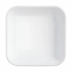 ARCOROC Ravier carré blanc verre opal 11 cm Restaurant New