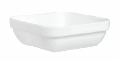 ARCOROC Ravier carré blanc verre opal 11 cm Restaurant New