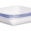 ARCOROC Ravier carré bleu verre opal 11 cm Brush Outlet