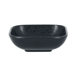 RAK Ravier carré noir porcelaine vitrifiée 15 cm Karbon Sale