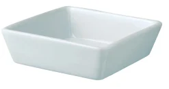 PRO.MUNDI Ravier rectangulaire blanc porcelaine 13 cm Edina Hot