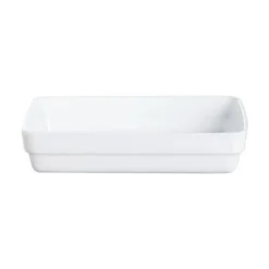 Ravier rectangulaire blanc verre opal 11,5 cm Restaurant - ARCOROC Best