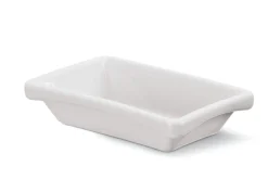 RAK Ravier rectangulaire ivoire porcelaine vitrifiée 15 cm Ska Hot