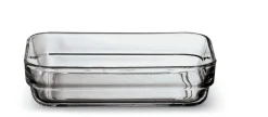 Ravier rectangulaire transparent verre trempé 14 cm Empilable - ARCOROC Clearance