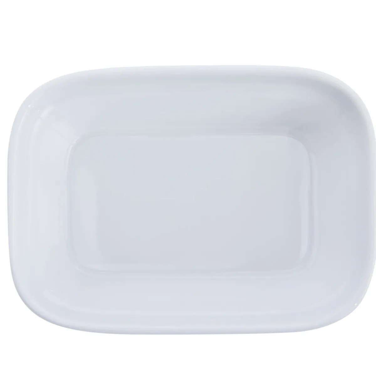 ESSENTIALS COLLECTION Ravier régithermie rond blanc porcelaine 12,8 cm Vitalia Hot