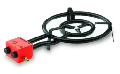 LACOR Réchaud à gaz 3 feux Sur pied(s) 24,5 kW Ø 70 cm