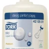 Recharge savon main liquide doux pour distributeur S1 1 L 1000 doses (6 pièces) - TORK Best