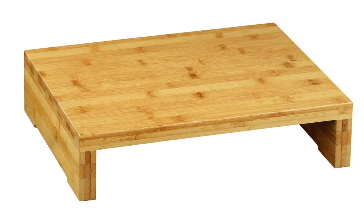 PRO.MUNDI Rehausse bambou 40x30x10 cm Oxstal (4 pièces) New