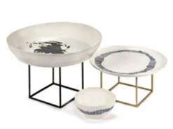 Rehausse carré or acier Ø 14 cm Feast By Ottolenghi - SERAX Hot