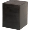 PRO.MUNDI Rehausse cube bambou noir 17x17x20 cm Oxstal (10 pièces) Best