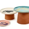 Rehausse rond brun terre cuite Ø 18 cm Feast By Ottolenghi - SERAX Outlet