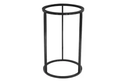 CRASTER Rehausseur acier noir Ø 21,8 cm 35 cm Tilt Best