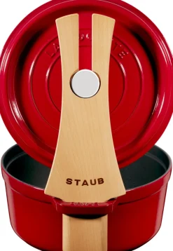 STAUB Repose couvercle bois 31x10,5x1,4 cm Discount
