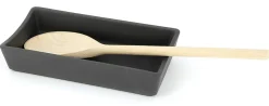 REVOL Repose cuillère rectangulaire noir porcelaine culinaire 19,7 cm ution 2 Clearance