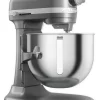 Robot pâtissier rond argent 5KSM70JPXECU 6,6 L 375 W 230v - KITCHENAID Discount