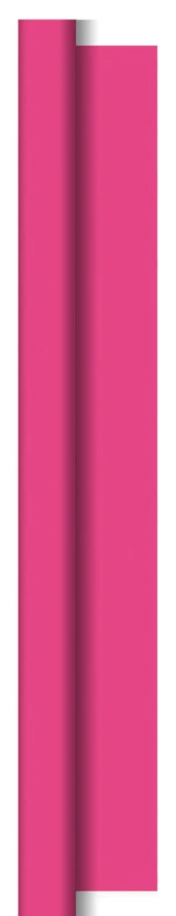Rouleau de nappe fuschia non tissé 10x1,18 m cel - DUNI Hot