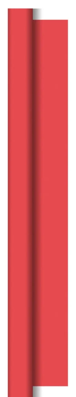 Rouleau de nappe rouge non tissé 10x1,18 m cel - DUNI Sale