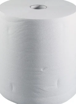Rouleau essuie main blanc ouate de cellulose Ø 20 cm 140 m - Aucune Best