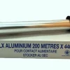 Rouleau film aluminium gris 200 m x 45 cm - Aucune Best