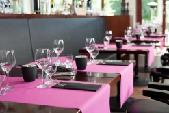 Rouleau tête à tête fuschia non tissé 0,4x24 m cel - DUNI