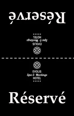 Ruban blanc pour cartes noires ou couleurs - EDIKIO