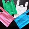 Aucune Sac bretelle plastique blanc 26x45 cm 50 microns (500 pièces) Sale
