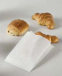 Sac à croissants papier blanc 17x30 cm (1000 pièces) - Aucune New