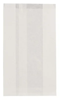 Aucune Sac à croissants papier blanc 14x21 cm (1000 pièces) Clearance