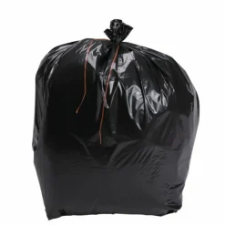 Sac à déchets plastique noir 150 L 63 microns (100 pièces) - Aucune New