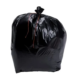 Sac à déchets plastique noir 170 L 49 microns (100 pièces) - Aucune Clearance